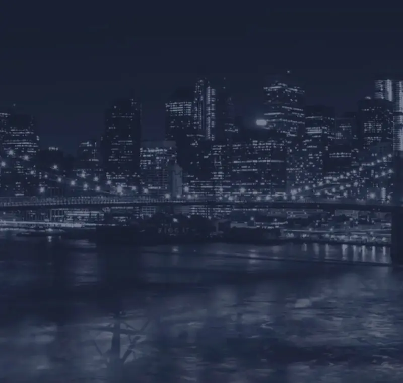 skyline at night